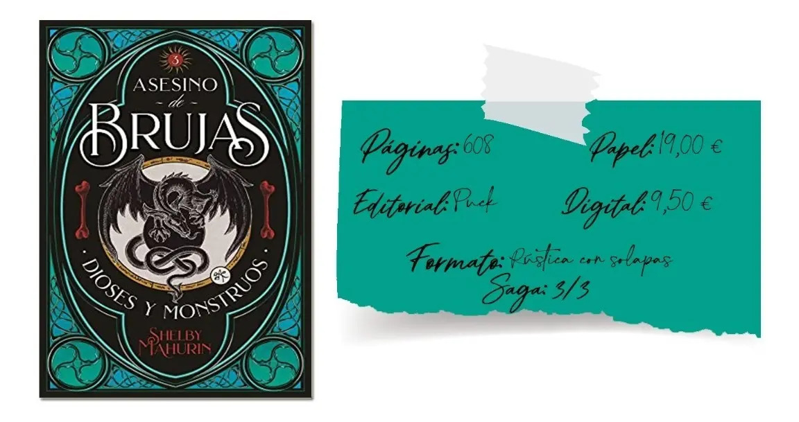 Asesino De Brujas 3: Dioses & Monstruos Mahurin, Shelby — imagen 2