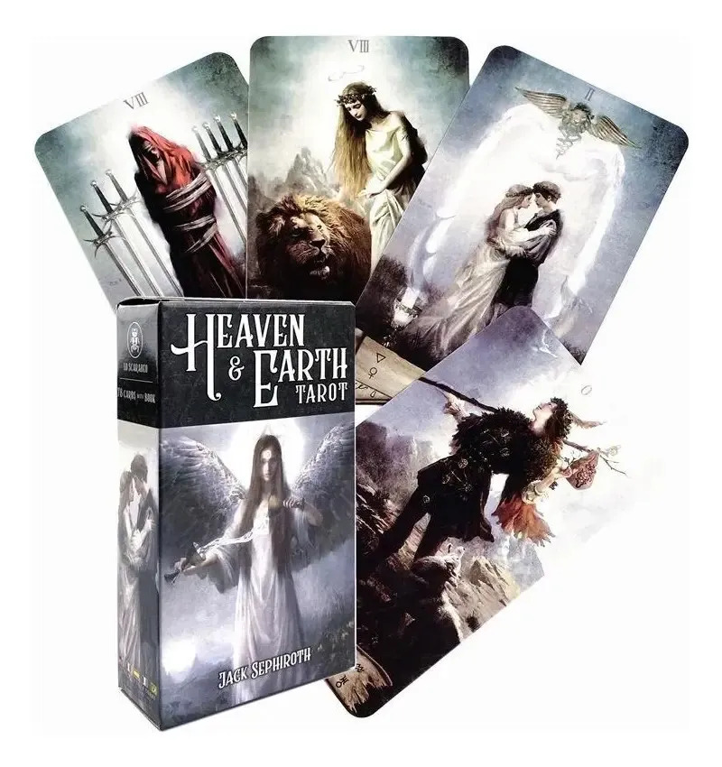 Heaven And Earth Tarot Kit Jack Sephiroth Cartas Oráculo — imagen 13