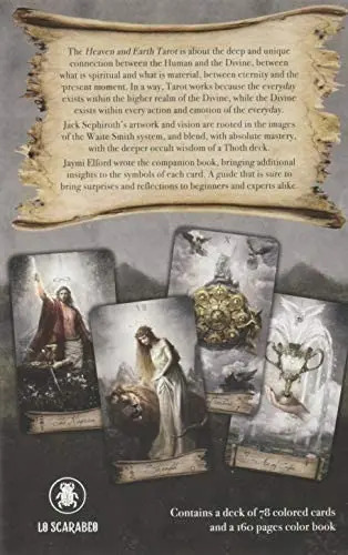 Heaven And Earth Tarot Kit Jack Sephiroth Cartas Oráculo — imagen 3
