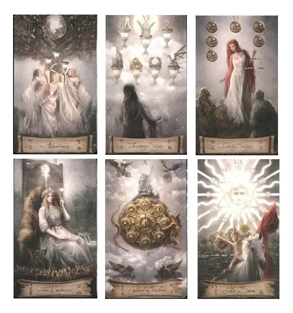 Heaven And Earth Tarot Kit Jack Sephiroth Cartas Oráculo — imagen 4