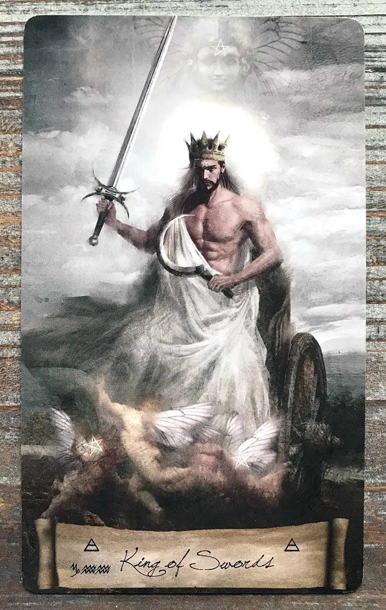 Heaven And Earth Tarot Kit Jack Sephiroth Cartas Oráculo — imagen 8
