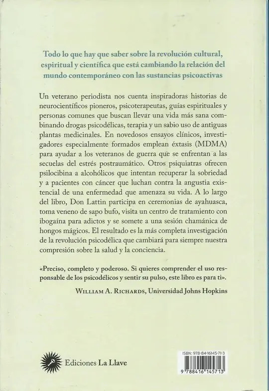 Libro - La Nueva Medicina Psicodelica - Don Lattin — imagen 2