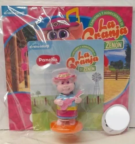 Audiocuento - Granja De Zenon - Doña Pancha - Libro + Figura — imagen 3