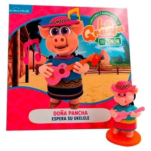 Audiocuento - Granja De Zenon - Doña Pancha - Libro + Figura — imagen 5