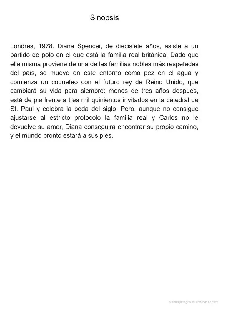 Reina De Corazones Diana Lady Di Tapa Dura — imagen 5