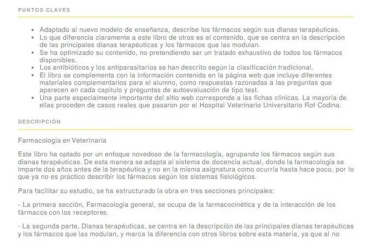 Botana: Farmacología Veterinaria — imagen 4