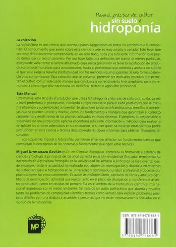 Manual Práctico Del Cultivo Sin Suelo E Hidroponía, De Urrestarazu Gavilan, Miguelá. Editorial Ediciones Mundi-prensa, Tapa Blanda En Español — imagen 4