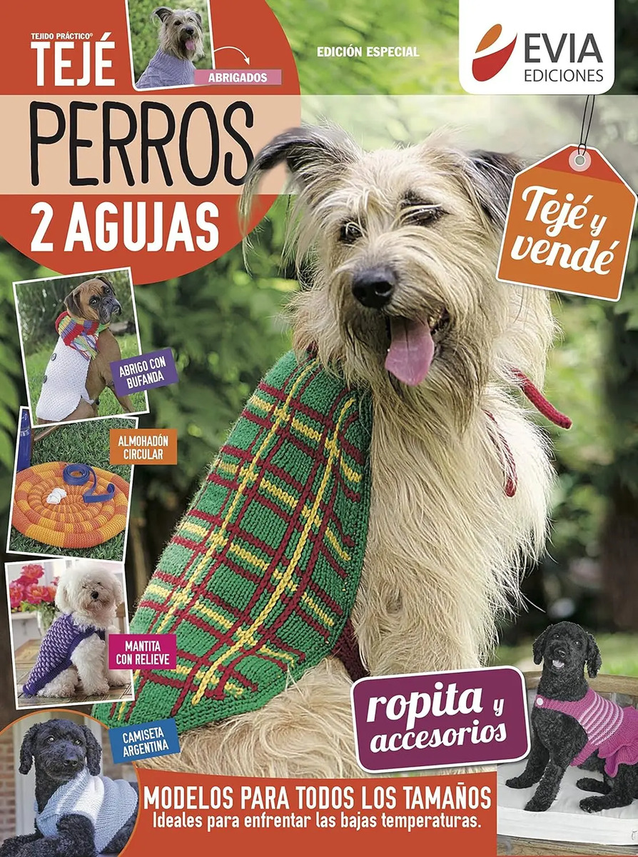 Pack Ropa Para Perros Crochet (9 Revistas, 1 Repetida) — imagen 2