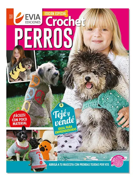 Pack Ropa Para Perros Crochet (9 Revistas, 1 Repetida) — imagen 6