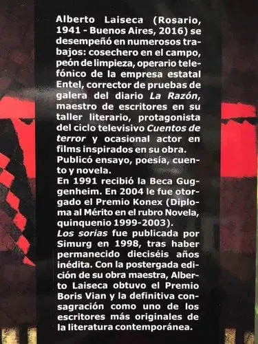 Los Sorias, De Alberto Laiseca. Editorial Simurg En Español — imagen 2