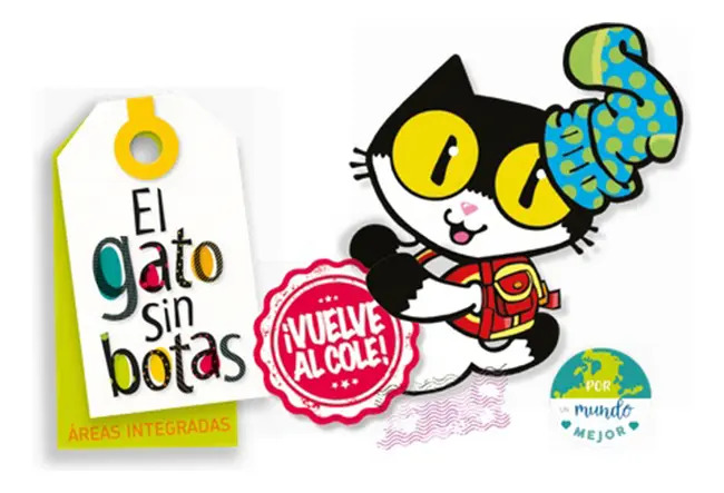 Gato Sin Botas Vuelve Al Cole 1 Areas Integradas Santillana — imagen 2