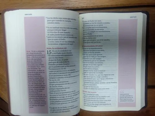 Nuevo Testamento Del Pueblo De Dios Simil Piel Bitono, De Verbo Divino - Guadalupe. Editorial Verbo Divino En Español — imagen 4