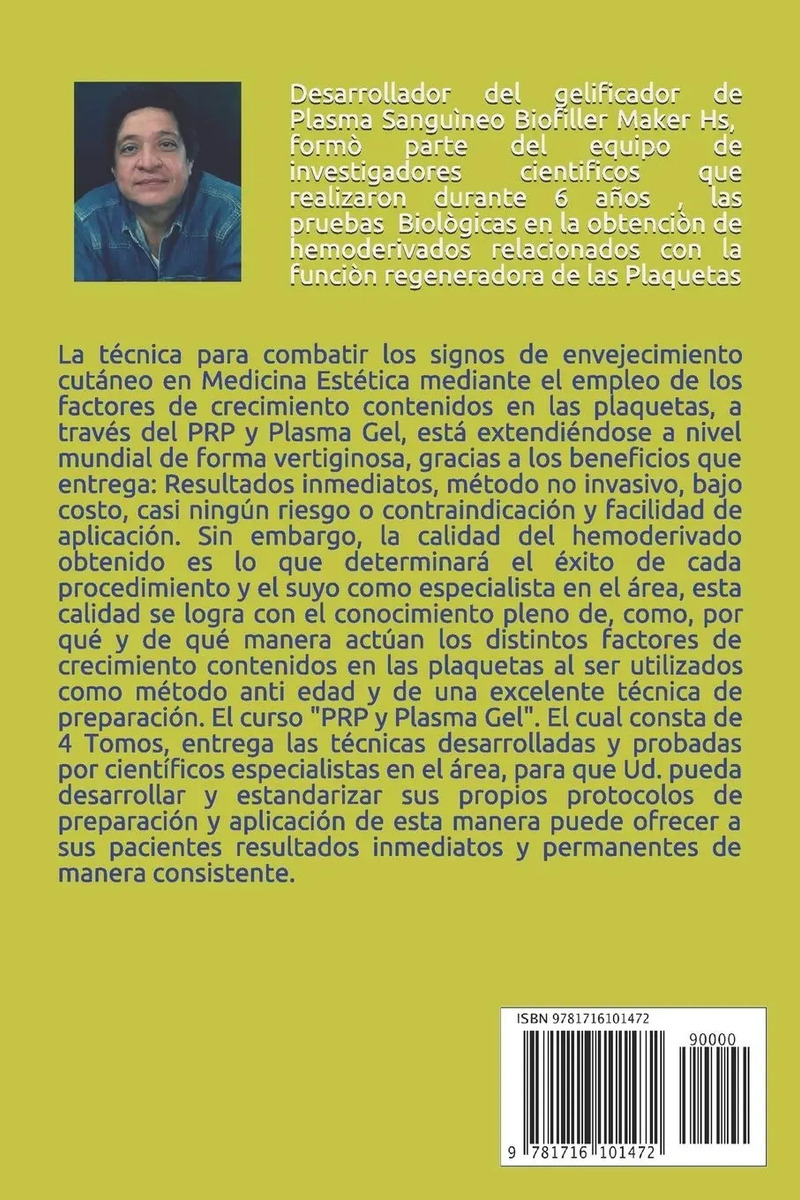 Curso Básico Prp Y Plasma Gel Estética Facial, Gel Cirugía — imagen 3