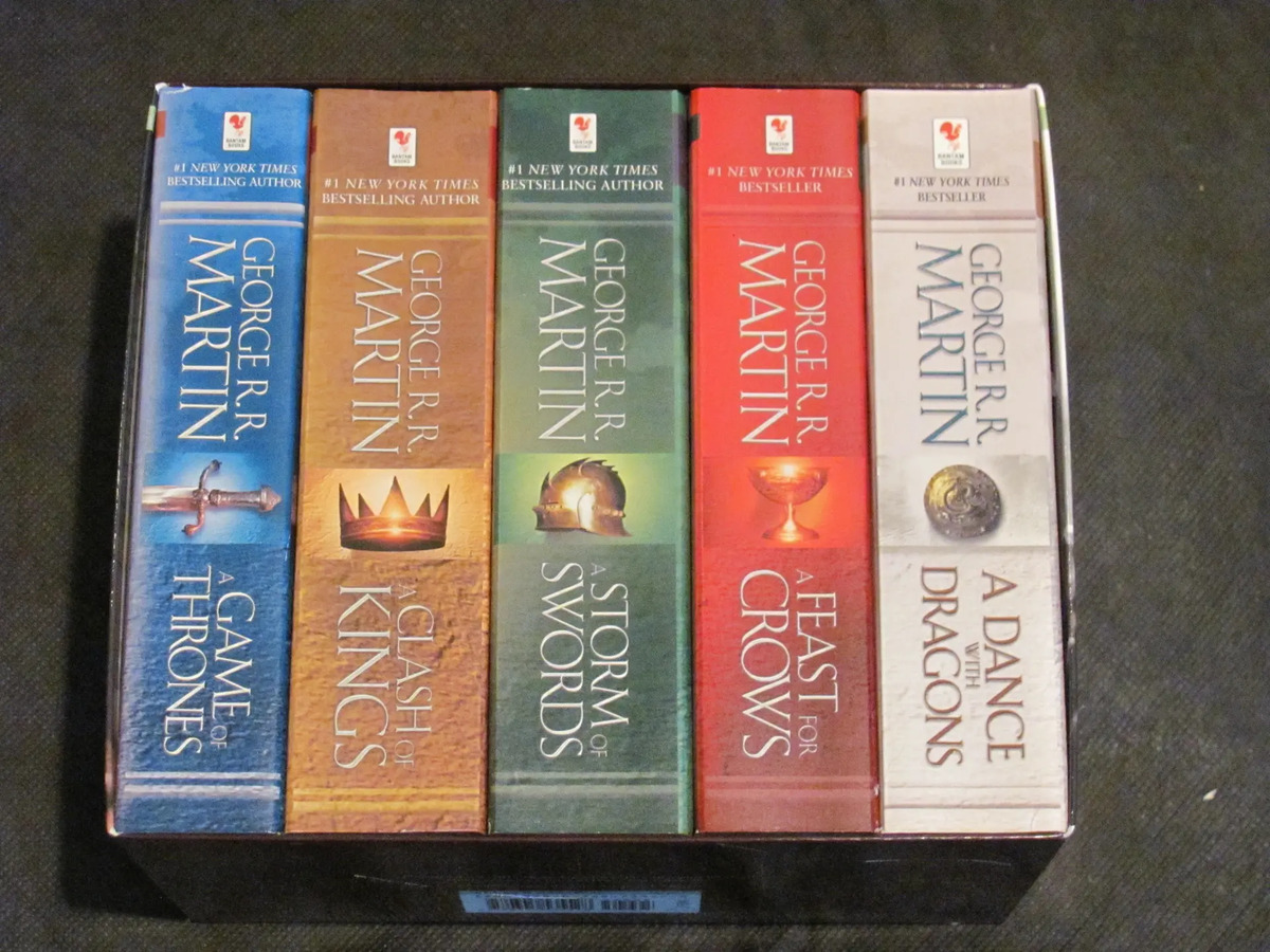 Estuche Game Of Thrones Song Of Ice And Fire Boxset Volumes — imagen 3
