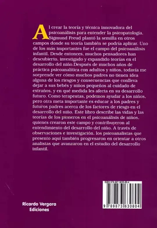 Los Pioneros Del Psicoanalisis De Niños - Markman Reubins B — imagen 2