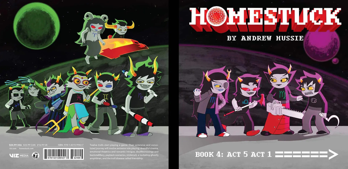 Homestuck Volumen 4 Edición Colección Inglés Webcomic Hussie — imagen 3