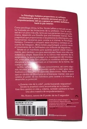 Libro Sanate: Conecta Con Tu Esencia Mediante La Psicolog... — imagen 2