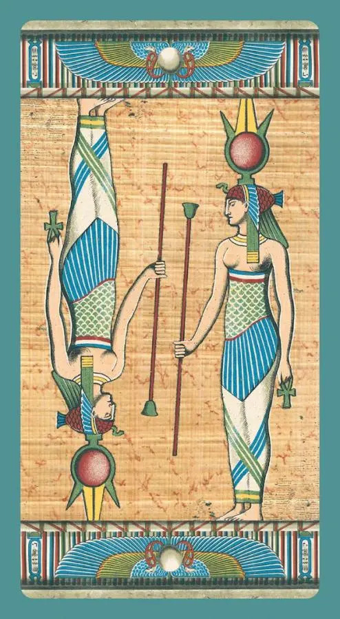 Cleopatra Tarot Etta Stoica Illustrated By Silvana Alasia — imagen 4