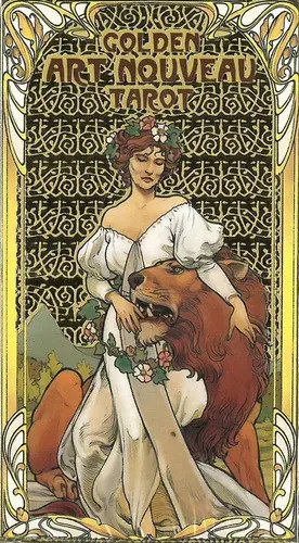 Golden Art Nouveau Tarot, De Dato De Portada. Editorial Lo Scarabeo En Español — imagen 4