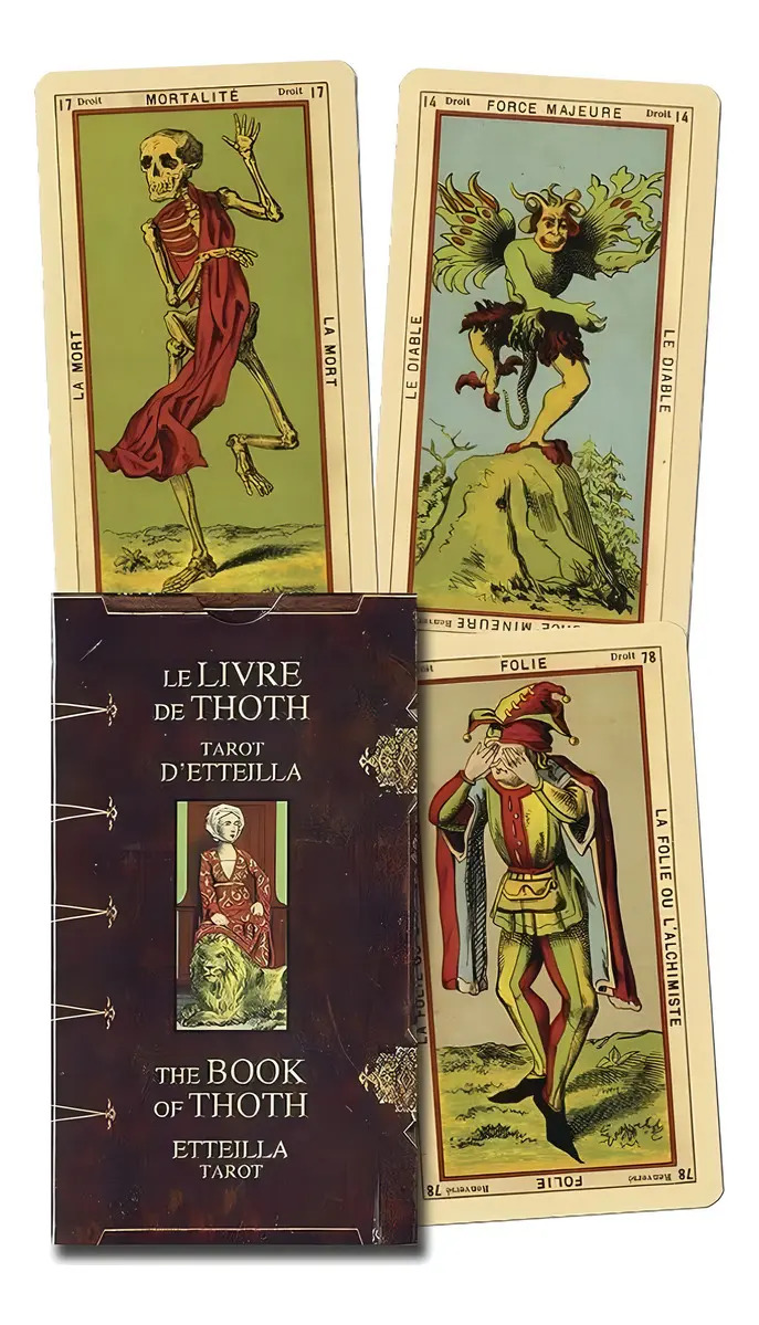 Livre De Thot, Le. Tarot D Etteilla, De Vários. Editorial Lo Scarabeo En Español — imagen 4