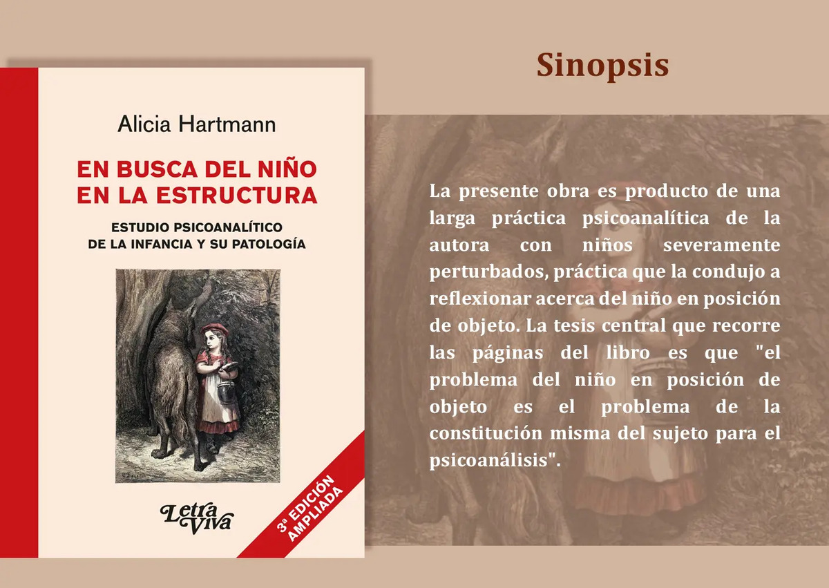 En Busca Del Niño En Estructura Alicia Hartmann Letra Viva — imagen 2