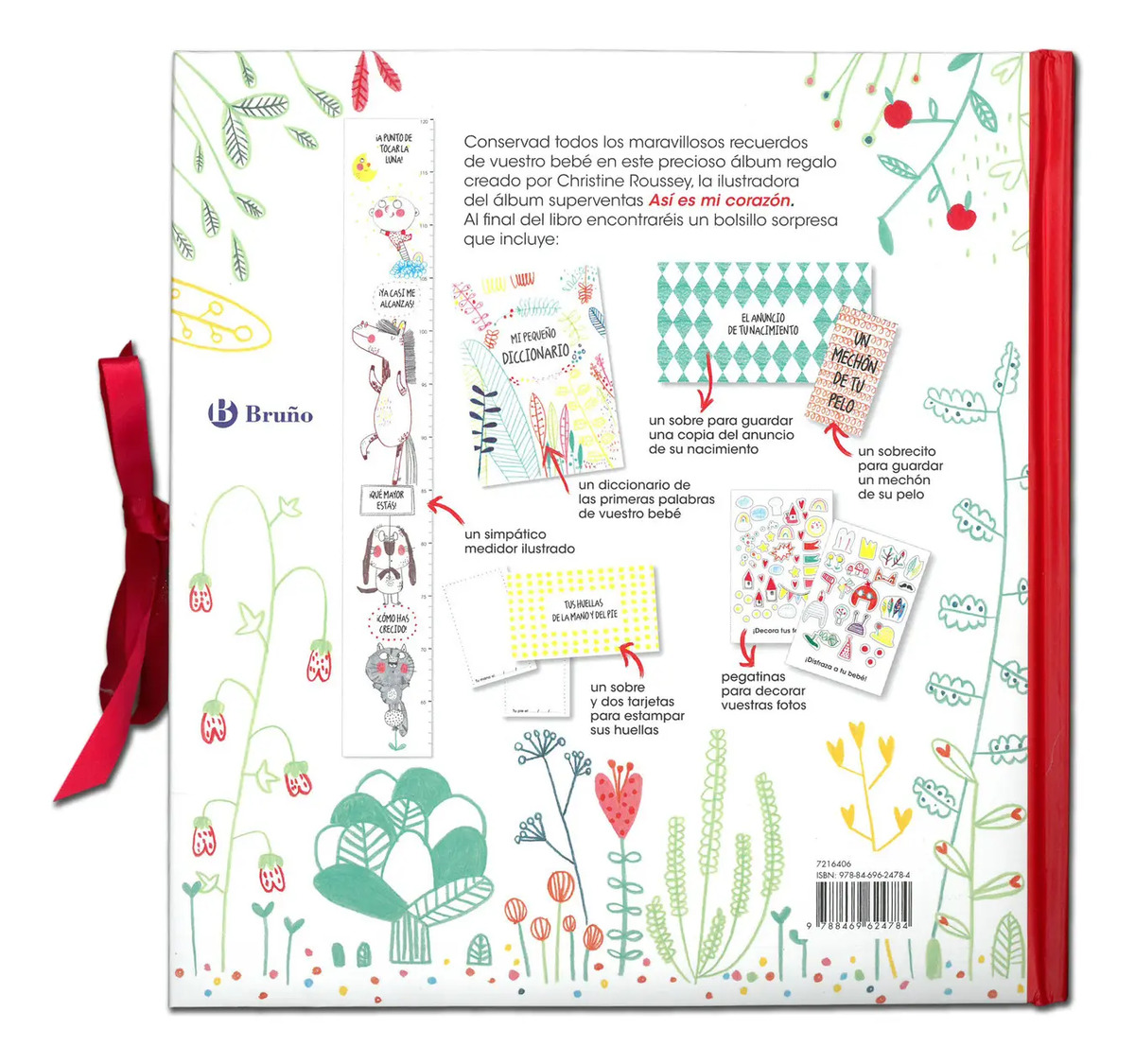 Libro Álbum De Nuestro Bebé Christine Roussey Recuerdos — imagen 2
