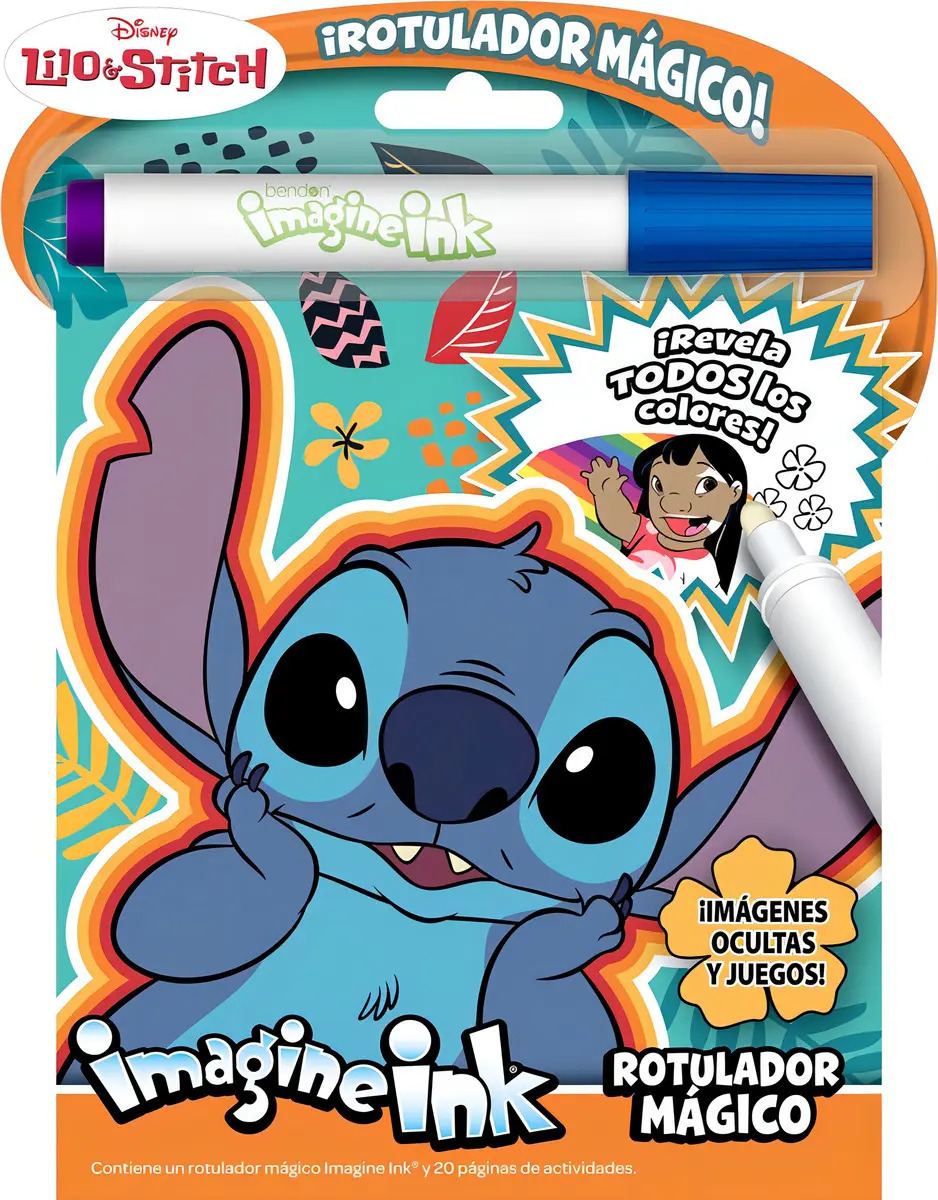 Lilo Y Stitch Rotulador Magico, De Disney. Editorial Libros Disney Editorial, Tapa Blanda En Español, 2024 — imagen 2