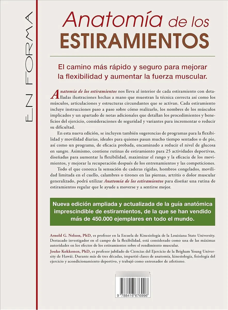 Anatomía De Los Estiramientos Arnold G. Nelson — imagen 2