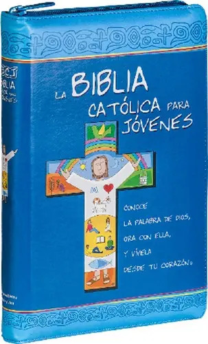 La Biblia Católica Para Jóvenes Dos Tintas Piel Cremallera — imagen 2