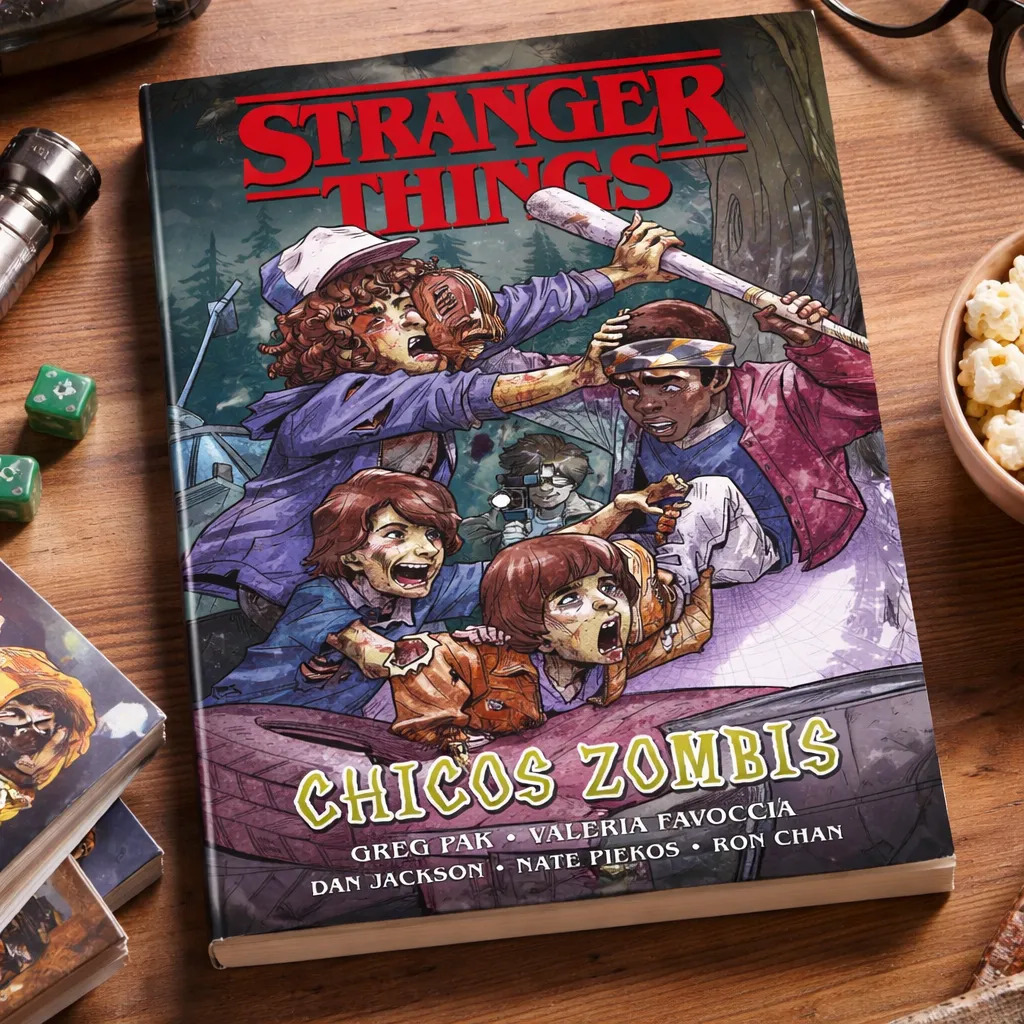 Stranger Things Chicos Zombis Novela Gráfica Pak — imagen 2