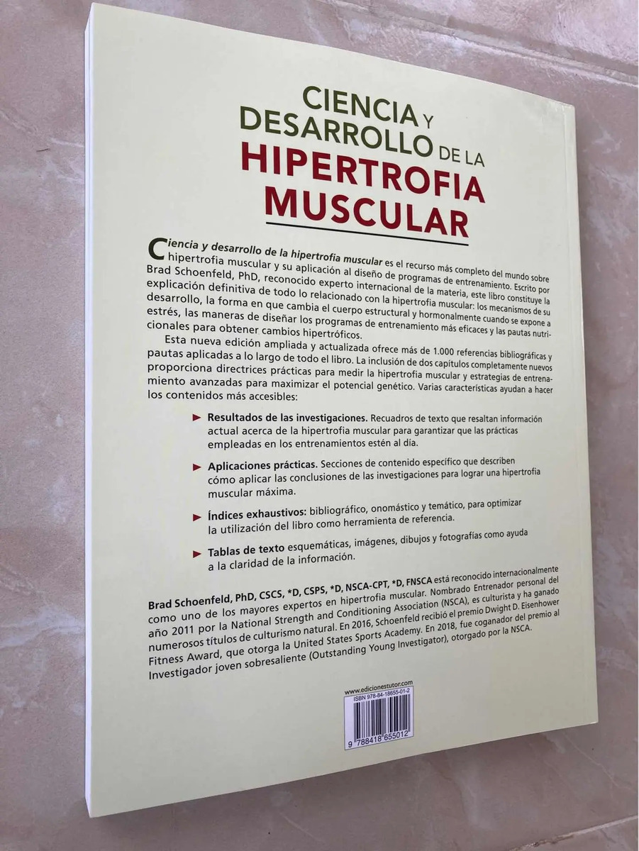 Libro Ciencia Y Desarrollo De La Hipertrofia Muscular — imagen 2