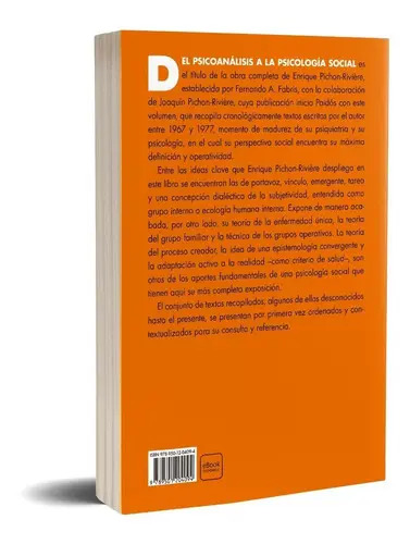 Obra Completa. Del Psicoanálisis A La Psicología, De Enrique Pichon Riviere. Editorial Paidós, Tapa Blanda En Español, 2023 — imagen 2