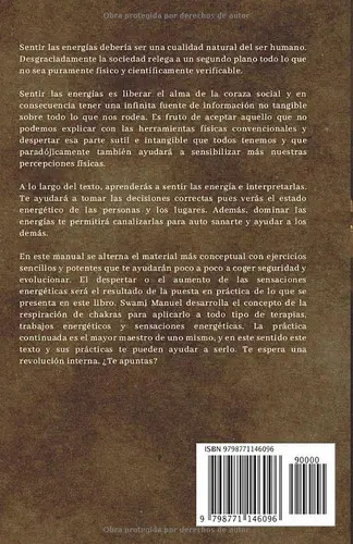 Manual Para Sentir Las Energías (spanish Edition), De Swami Manuel. Editorial Publicación Independiente, Tapa Blanda En Español, 2017 — imagen 6