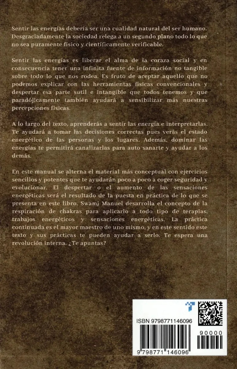Manual Para Sentir Las Energías (spanish Edition), De Swami Manuel. Editorial Publicación Independiente, Tapa Blanda En Español, 2017 — imagen 8