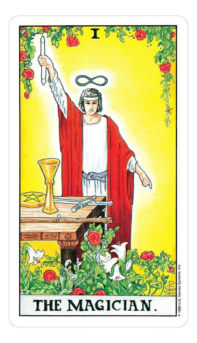 Universal Waite Tarot Deck Selecto En Lata Tarot — imagen 3