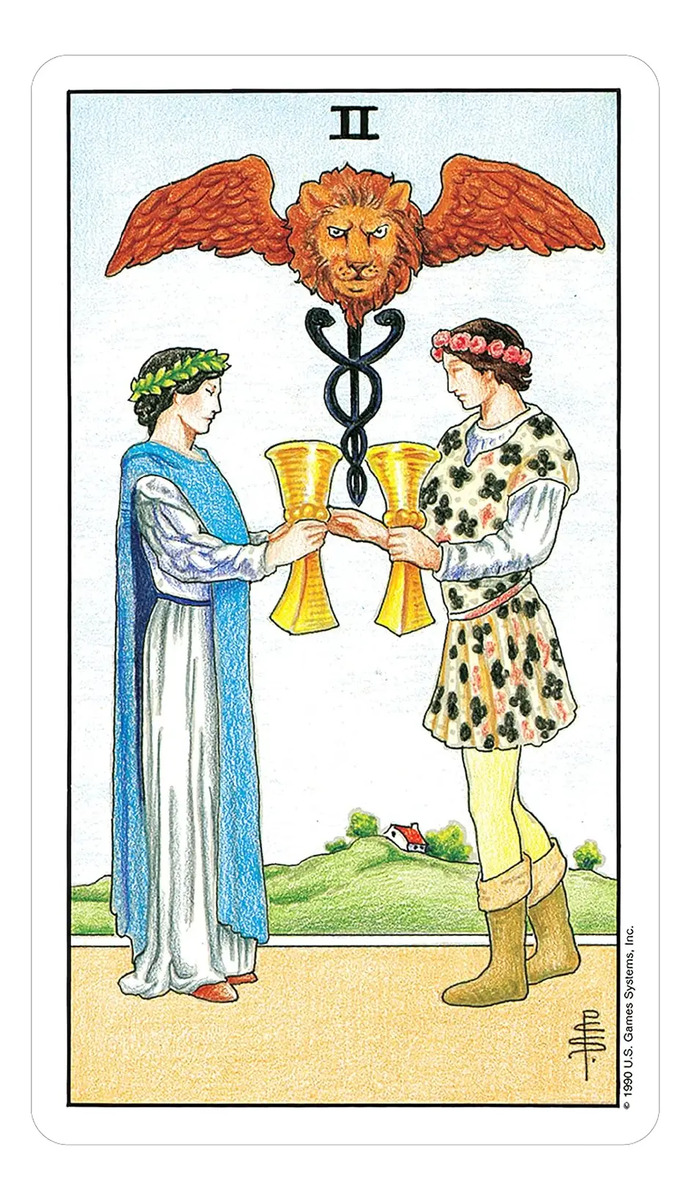 Universal Waite Tarot Deck Selecto En Lata Tarot — imagen 4