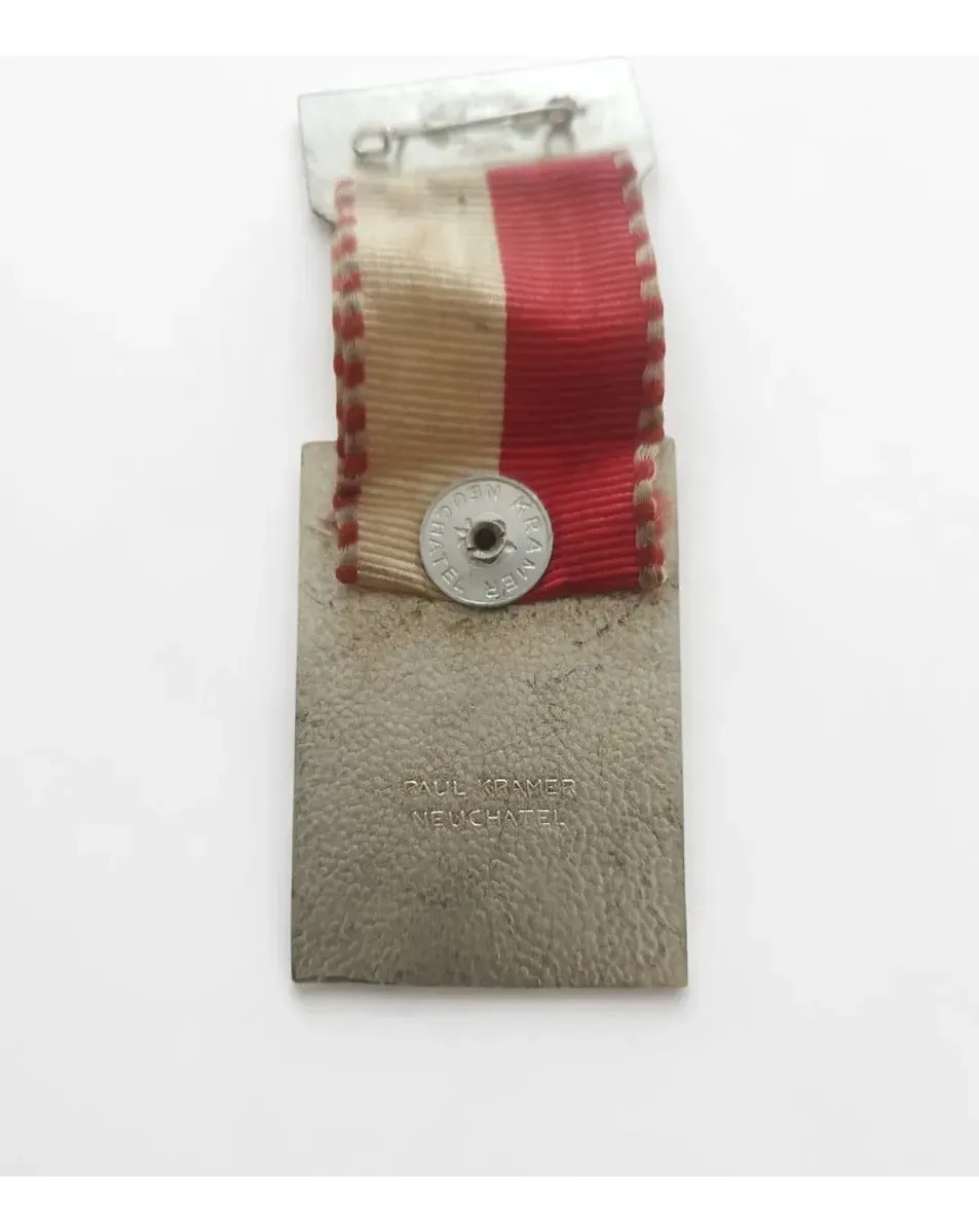 Medalla Suiza Krienser Waffenlauf 1963 Huguenin — imagen 3