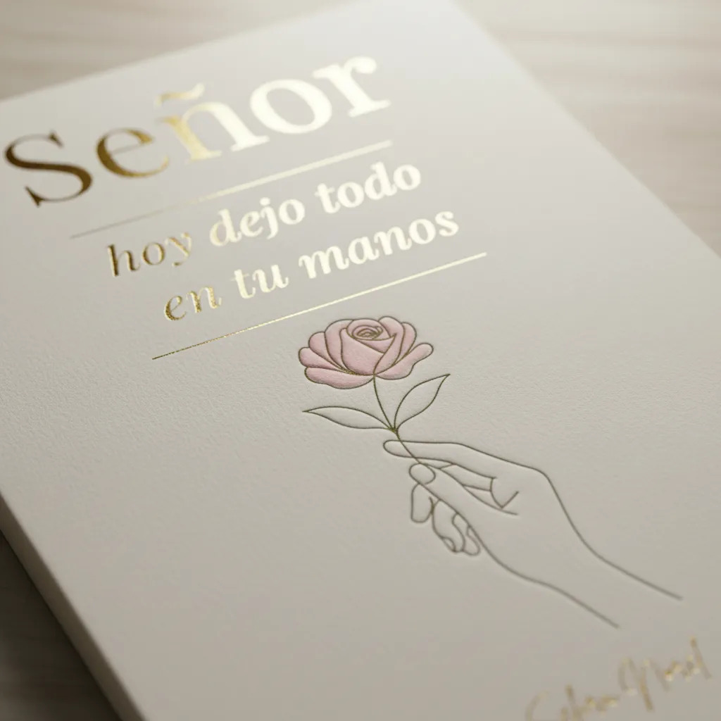 Señor Hoy Dejo Todo En Tus Manos Devocional Norel — imagen 4
