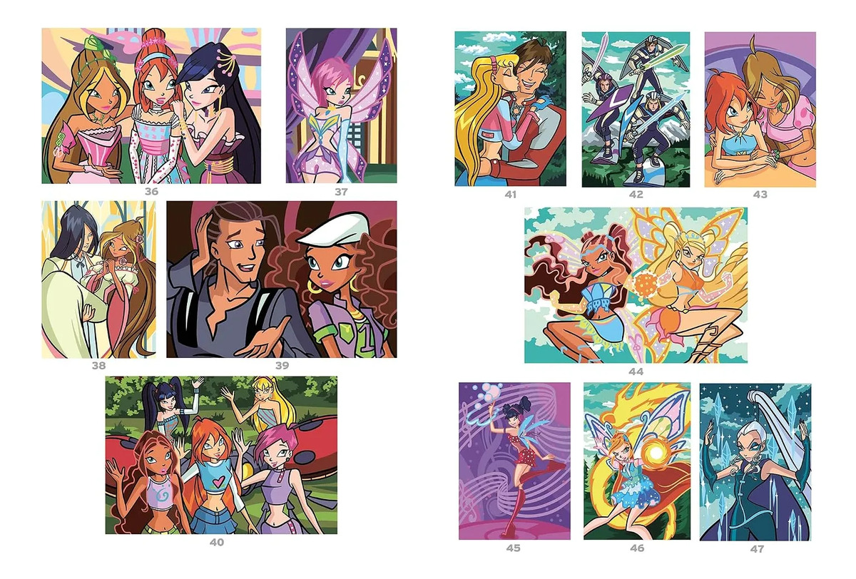 Winx Club Libro De Colorear Por Números Hachette Heroes — imagen 3