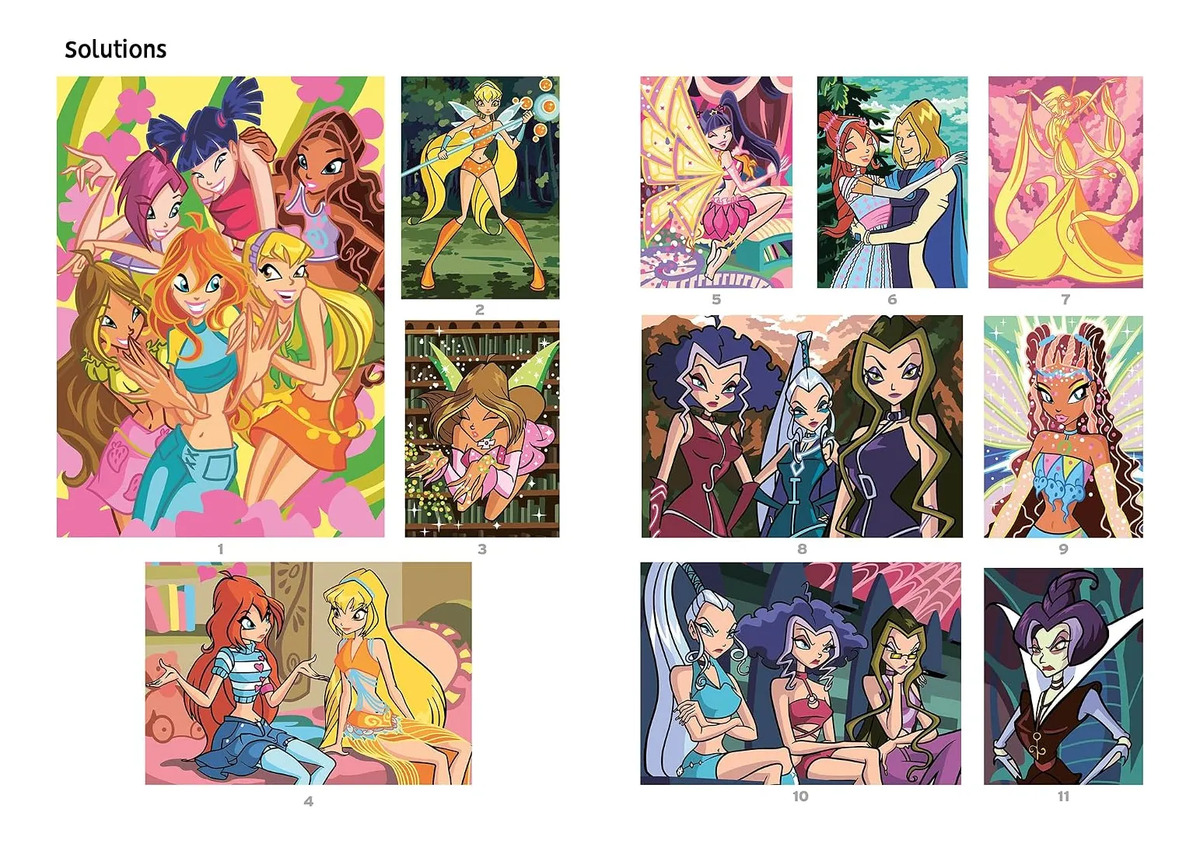 Winx Club Libro De Colorear Por Números Hachette Heroes — imagen 4