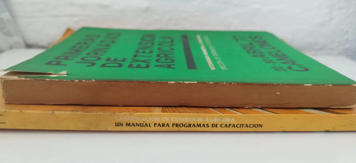 Pack 2 Libros Extensión Agrícola Uruguay Canelones — imagen 5