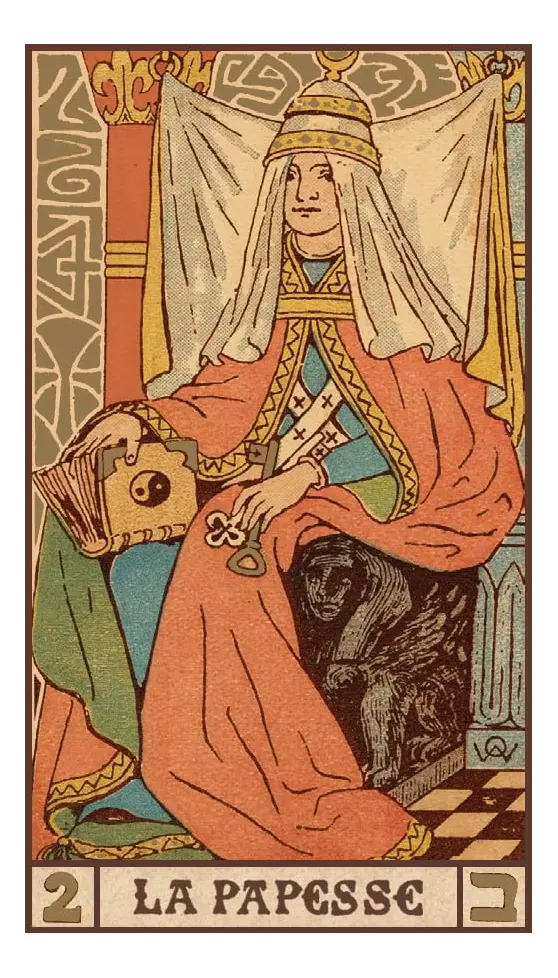 Tarot Mini Lo Scarabeo Wirth 78 Cartas Español Con Instructivo — imagen 3