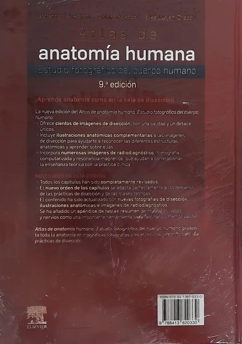 Atlas De Anatomía Humana Rohen Yokochi 9 Edición Medicina — imagen 7