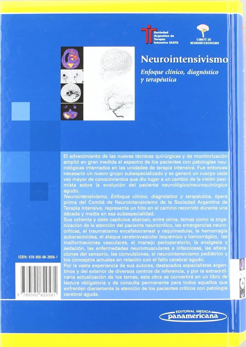 Libro Neurointensivismo Clínico Diagnóstico Terapéutico Uci — imagen 3