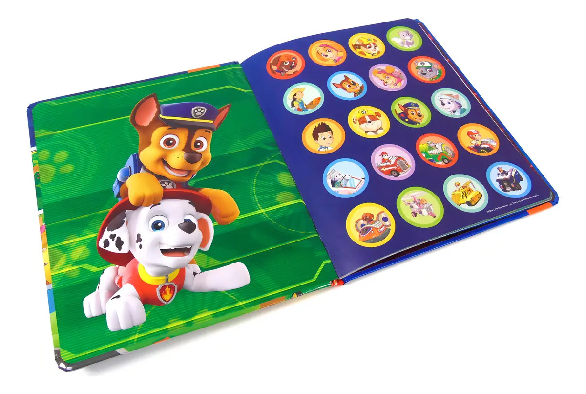 Libro Busca Y Encuentra Con Stickers Paw Patrol-pi Kids Vol. 1. Editorial Phoenix International Publications Inc., Tapa Dura, Edición 2024 En Español — imagen 11