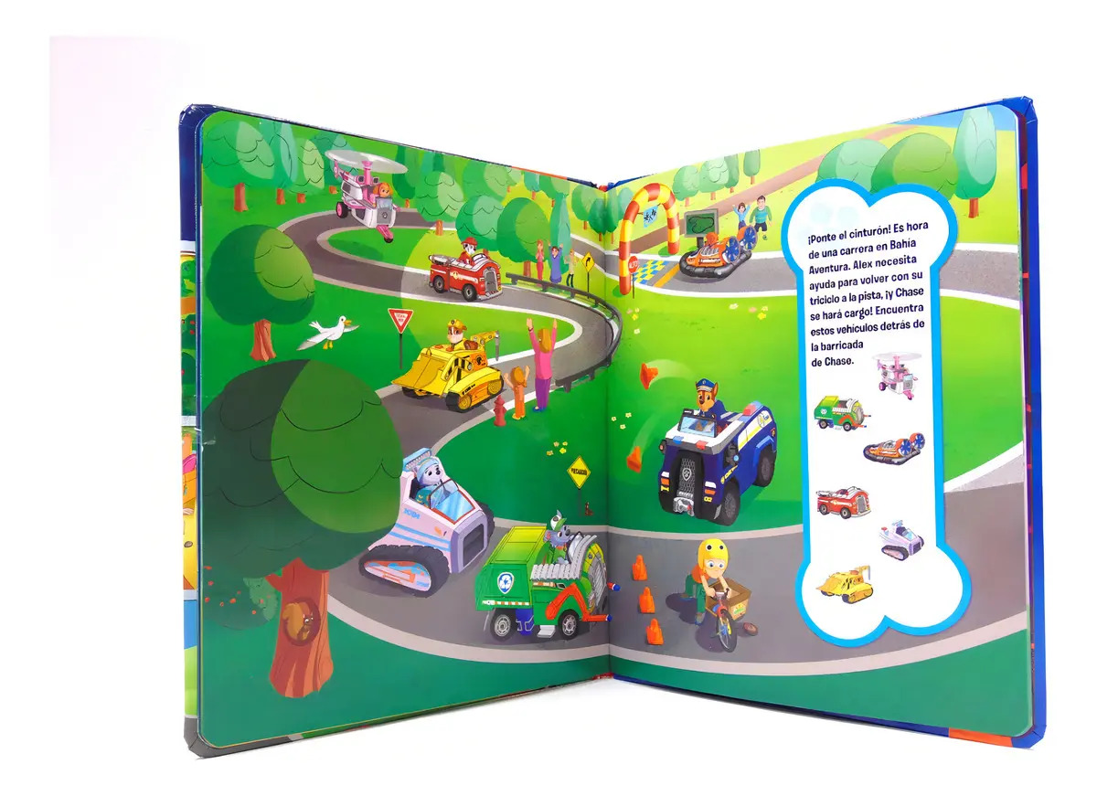 Libro Busca Y Encuentra Con Stickers Paw Patrol-pi Kids Vol. 1. Editorial Phoenix International Publications Inc., Tapa Dura, Edición 2024 En Español — imagen 10