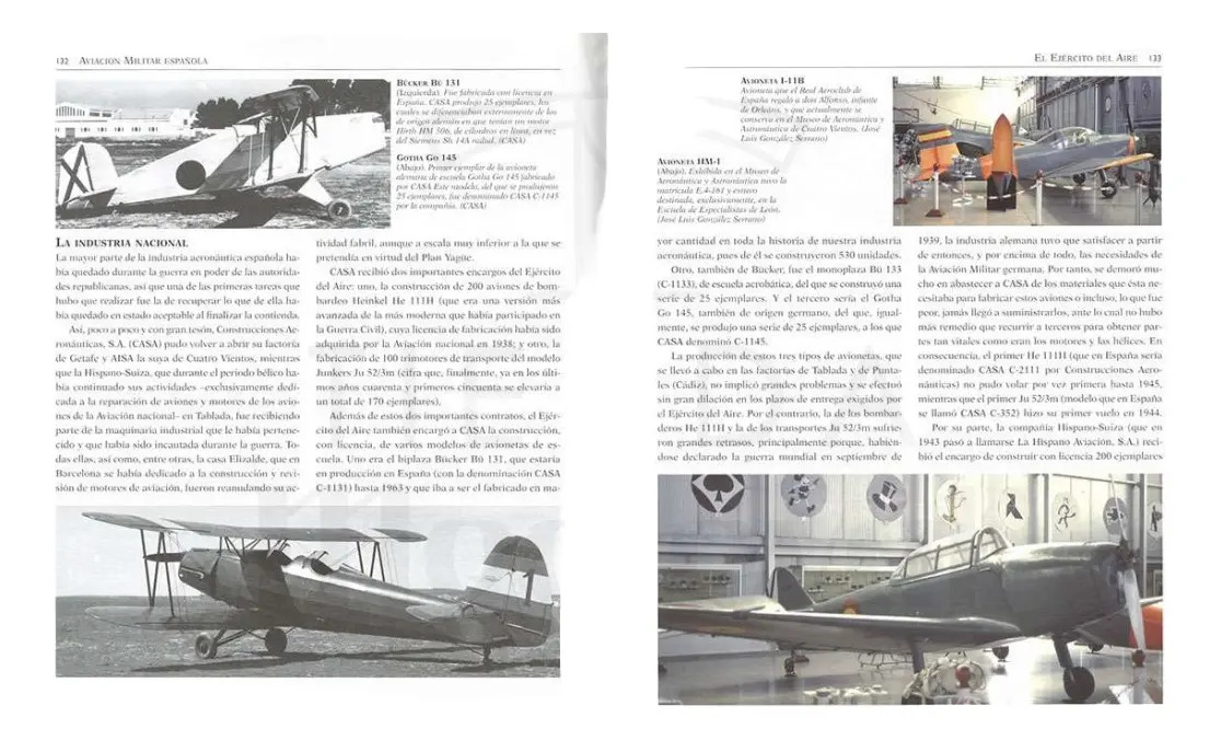 Libro Aviación Militar Española Aviones De Combate Historia — imagen 2