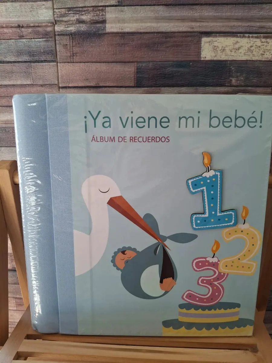 Diario Llegada Bebé Niño - Álbum Recuerdos Emotivo — imagen 11