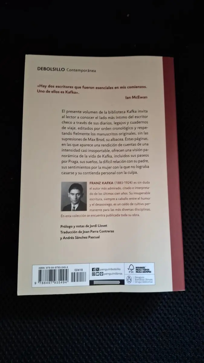 Franz Kafka Diarios Íntimos Siglo Xx Literatura Filosofía — imagen 3