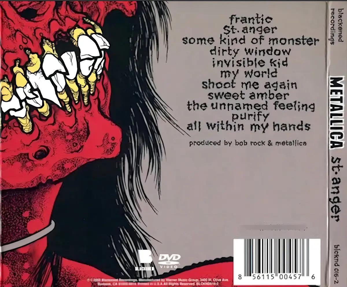Metallica St. Anger Cd Físico Rock 2013 Blackened Recordings — imagen 2